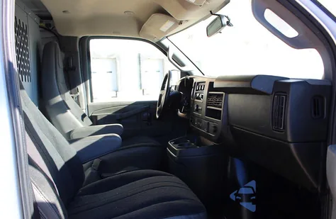 2023 Chevrolet Express G2500 from USA, damaged, VIN 1GCWGAFPXP1243335